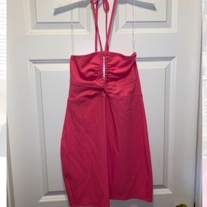 Women's Sleeveless Cut Out Pink Bodycon Dress - Wild Fable